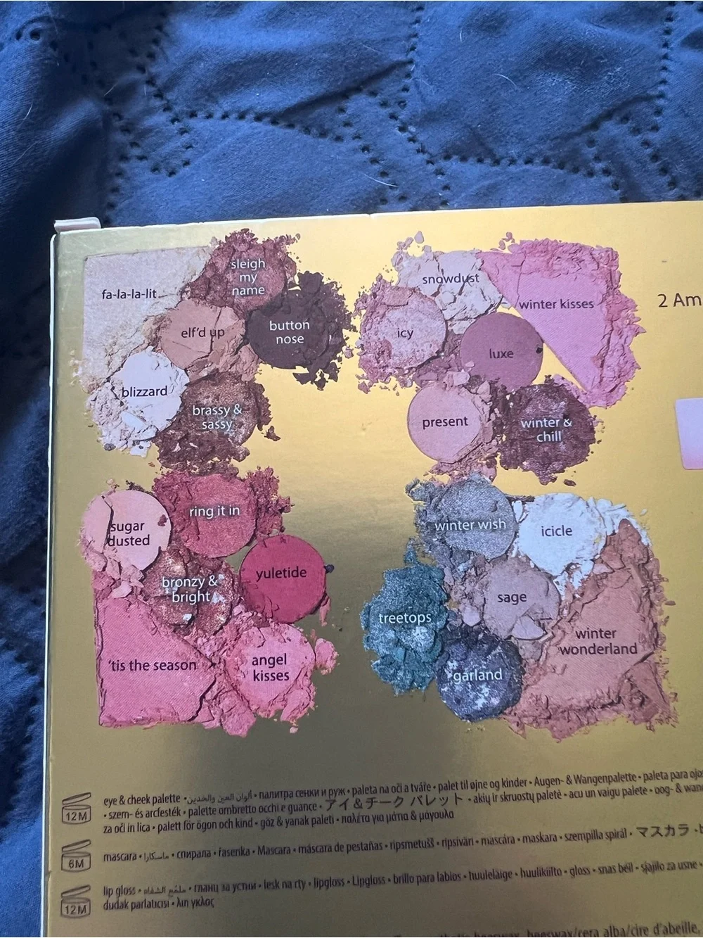 Tarte NIB interchangeable eyeshadow palette set